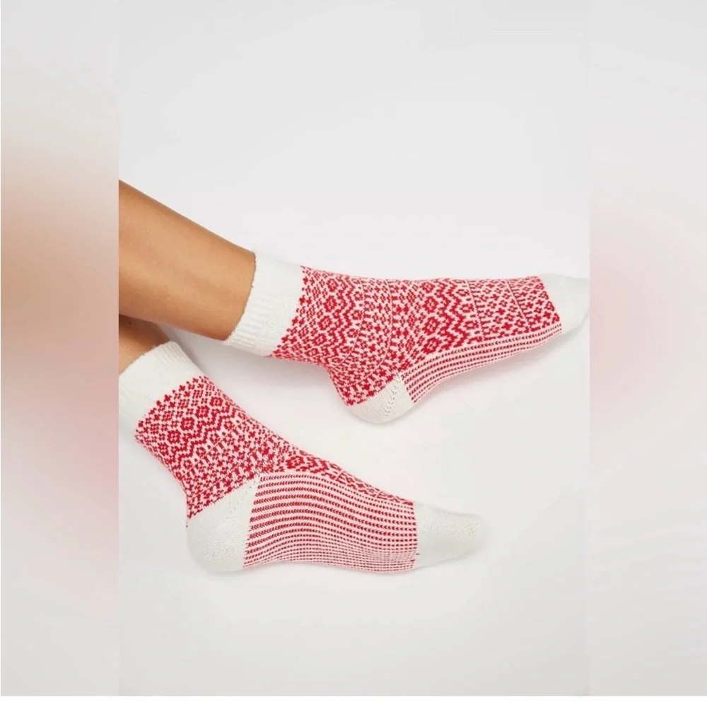 Free people Nordic knit Socks set of 3 NWT